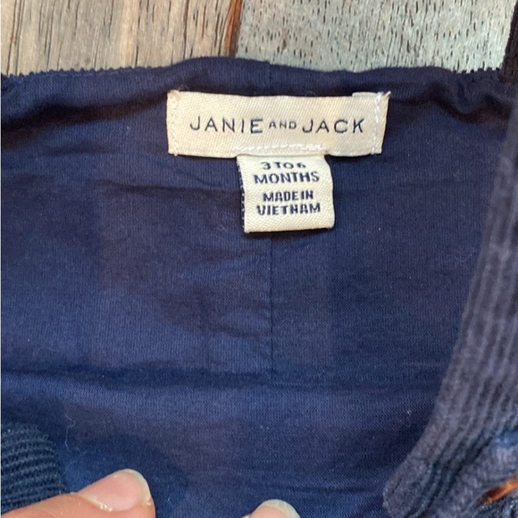 Janie and Jack Baby Train Oxford Bodysuit and train overalls - Picture 7 of 13